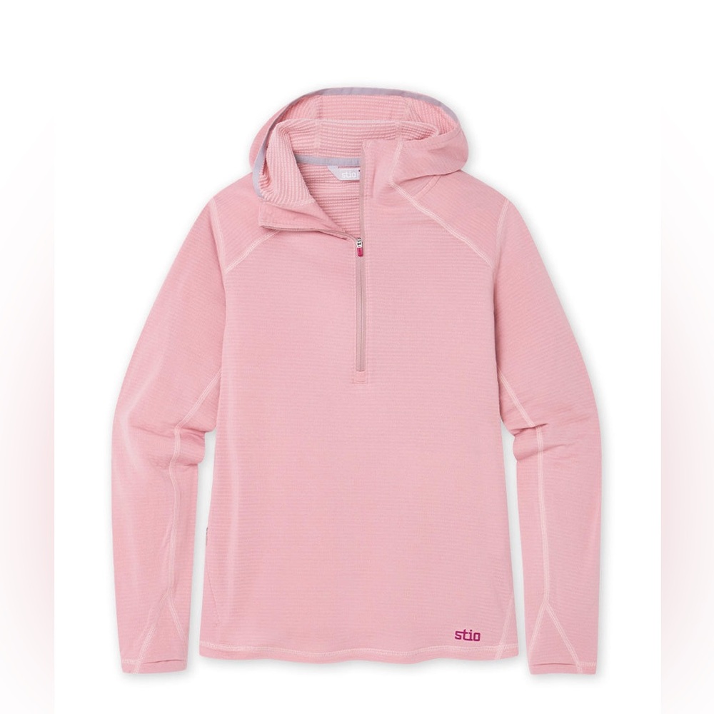 Stio Women’s Trax Power Grid Half Zip Hoodie
